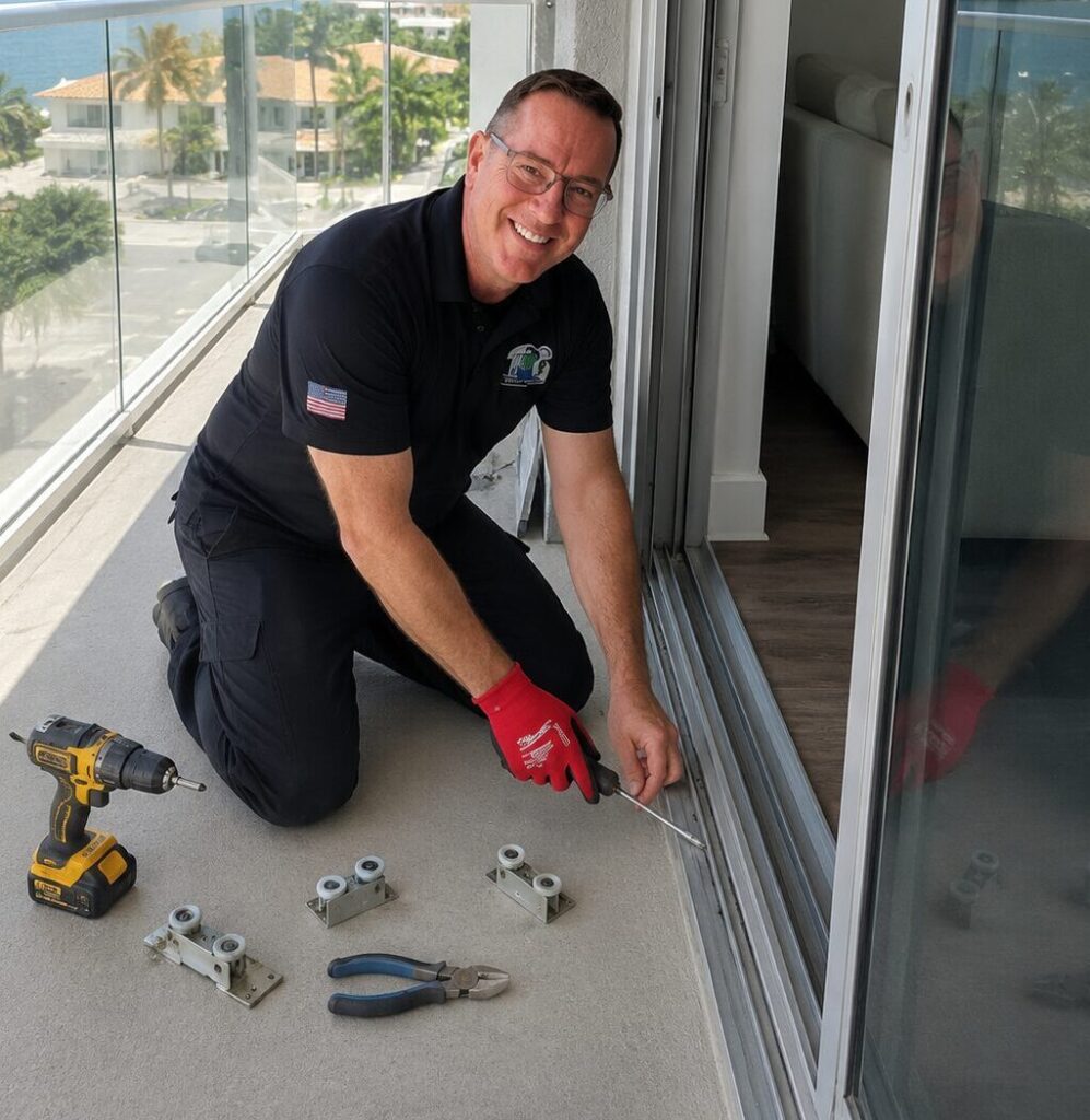 sliding door repair near me south Florida