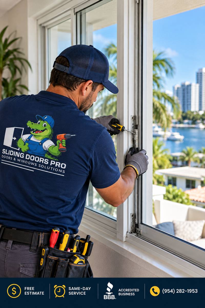 Sliding Door Roller & Wheel Replacement